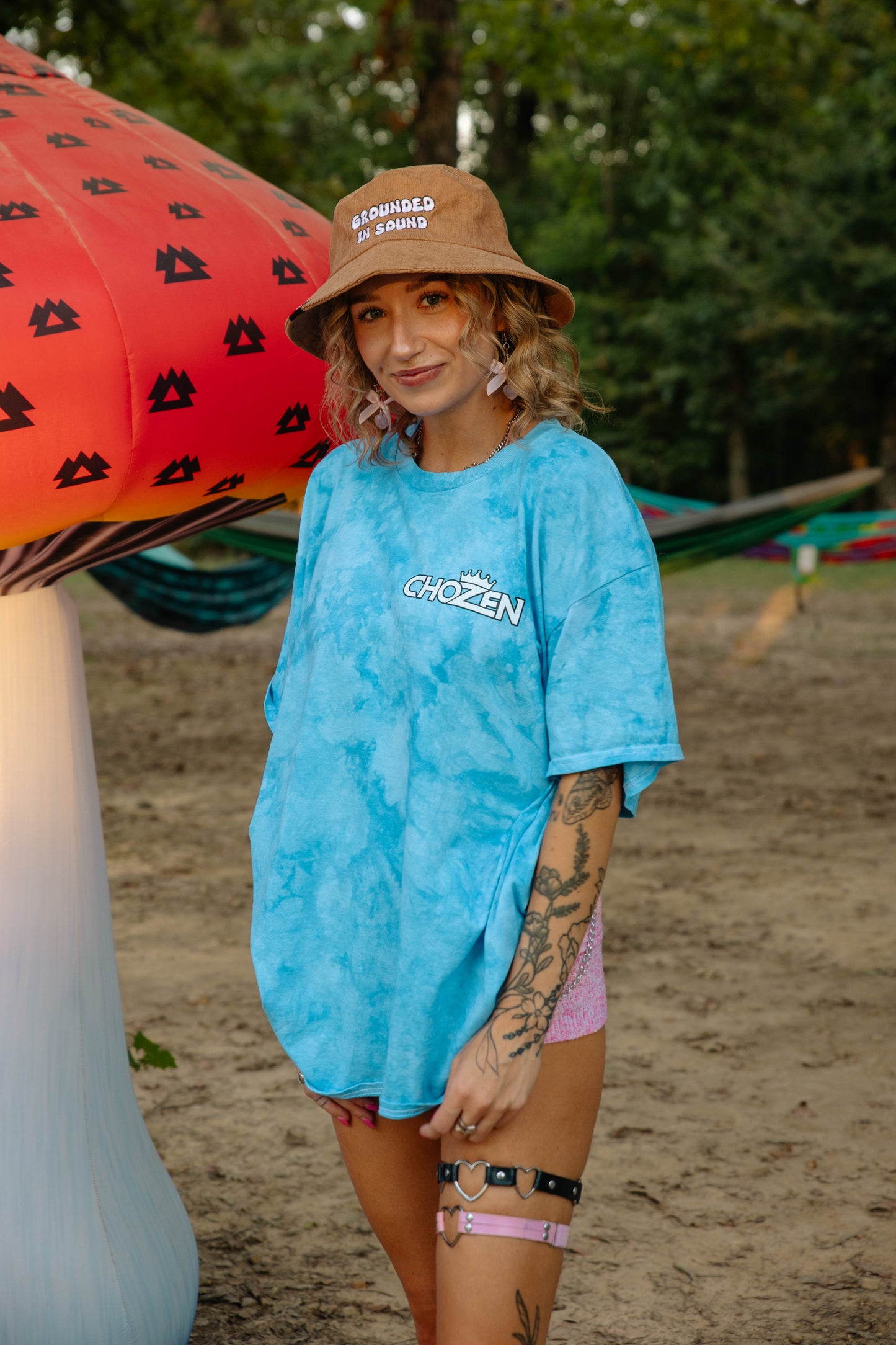 Shrooms Are Ur Friends Tie-Dye Tee